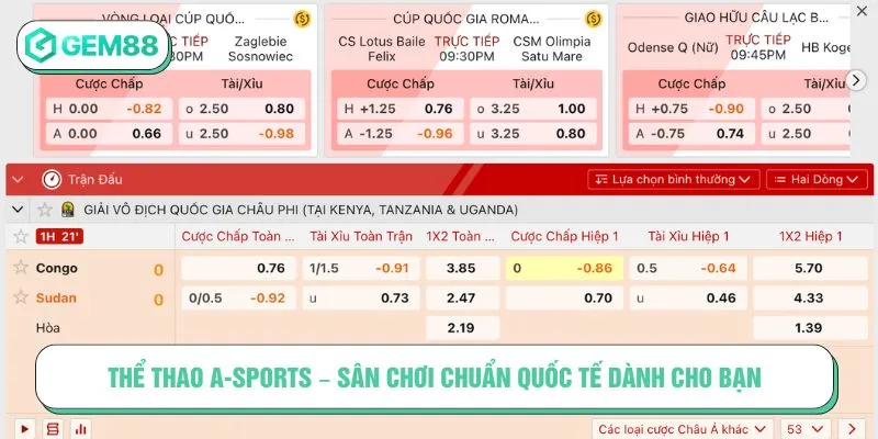 Thể Thao A-Sports